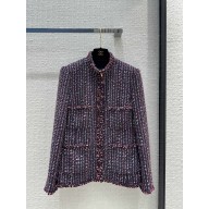 chanel tweed coat 09 SPRING 2024