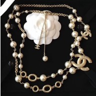 Chanel Pearl Long Necklace 32 2018