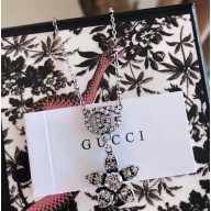 Gucci Flower and Double G Necklace 581842 2019
