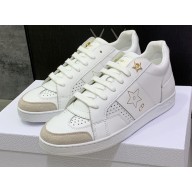 Dior Calfskin and Suede Star Sneakers 01 2022