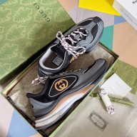 Gucci suede Run Women/Men sneakers 06 2023