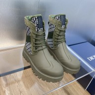Dior Garden Lace-Up Boot army green 2023
