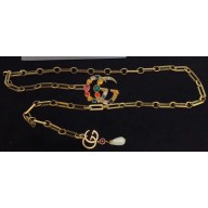 Gucci Double G Multicolor Waist Chain 2019