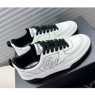 Chanel cotton sneakers white G46076 1113-2025