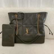Saint Laurent jamie shopping in lambskin light musk(original quality)