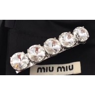 Miu Miu Hair clip with crystals