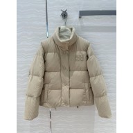 MIU MIU DOWN JACKET BEIGE 2024