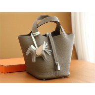 Hermes Picotin Lock Bag in original togo leather etoupe(handmade)