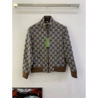 GUCCI Maxi GG canvas zip jacket 774128 2025