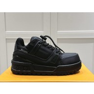 Louis Vuitton women/men LV Trainer Maxi Black  2024