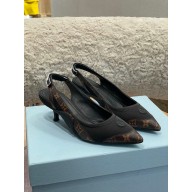 louis vuitton monogram canvas Archlight Slingback Pumps 2022