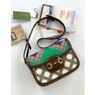 Gucci Horsebit 1955 shoulder bag green 602204
