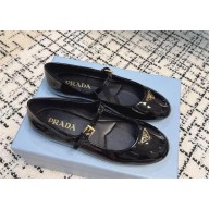 Prada Patent leather ballerinas 1F567N black 2024