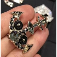 Chanel Brooch  A58438 Black/Gold 2018