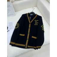 Prada Wool and cashmere cardigan P25N21 black 2024 