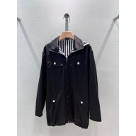 Chanel Technical Fabric Black PARKA P76215 2024