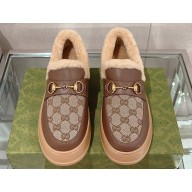 Gucci Wool Shearing Fur Loafer with Horsebit 03 2023