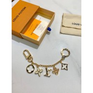 louis vuitton Fleur de Monogram Bag Charm Chain m65111