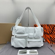balenciaga Superbusy Large Sling Bag in white