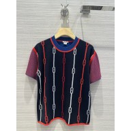 hermes short sleeved sweater black 2023