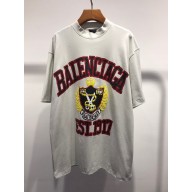 balenciaga Diy College T-shirt Medium Fit in White 2023