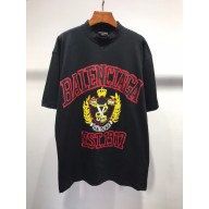 balenciaga Diy College T-shirt Medium Fit in BLACK 2023