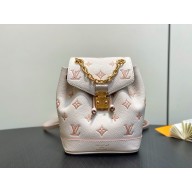 LOUIS VUITTON Embossed grained cowhide leather Nano Noé Backpack M13656 2025