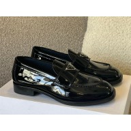 Prada PATENT leather loafers black 1D238M 2023