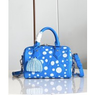 LV x YK Speedy Bandoulière 20 BAG M46425 bleu blanc 2023