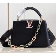 louis vuitton Capucines BB bag M21641 black 2023