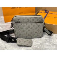 LOUIS VUITTON Trio Messenger Bag M46603 gray 2023