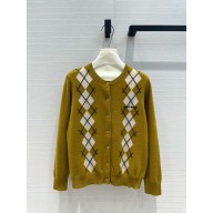 MIU MIU Cashmere knit cardigan green 2024