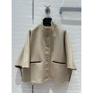 MAXMARA CASHMERE CAPE KHAKI 2024