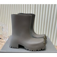 Balenciaga Trooper Rubber Boot grey 2024
