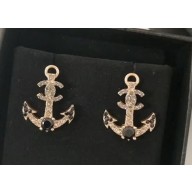 Chanel Earring A97611 Gold/Black 2018