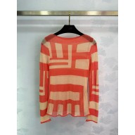 fendi pink inlaid cotton jumper sweater 2024