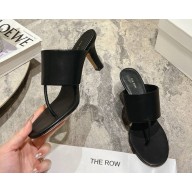 The Row Signum Leather Sandals 65 black 2025