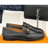 Tod's Loafers in Leather with clamp black 2025
