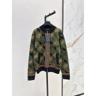 LOUIS VUITTON Jacquard Wool Bomber Blouson 1AFXSA  2024