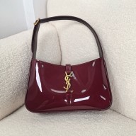 saint laurent le 5 à 7 in patent leather DARK RED WINE 2024(original quality)