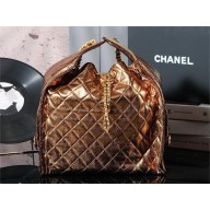 chanel 25 Medium Handbag IN Grained Calfskin & Gold-Tone Metal AS5311 GOLD 2025