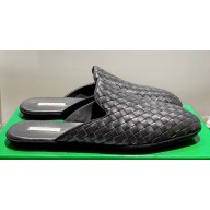 Bottega Veneta Intrecciato Fiandra Slippers Black 2023