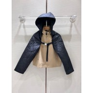 dior Beige Cotton Gabardine 2-in-1 Peacoat 2023