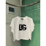 Dolce & Gabbana LOGO PRINTED T-SHIRT WHITE 2023
