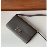 Hermes constance to go bag in epsom leather Vert Gris