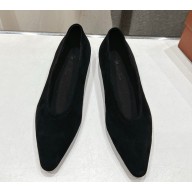 Loro Piana Rebecca Ballerinas in suede Calfskin 06-2024