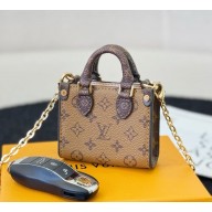 Louis Vuitton Micro Bag On The Go Monogram coated canvas Leather M02133 02-2024