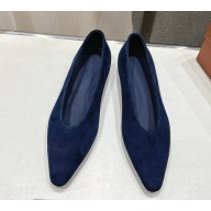Loro Piana Rebecca Ballerinas in suede Calfskin 08-2024
