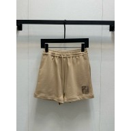 fendi Beige cotton short pants 2024