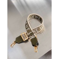 Loewe Anagram strap in jacquard and calfskin 04 2022